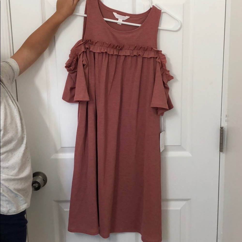 NWT Lauren conrad cold shoulder dress